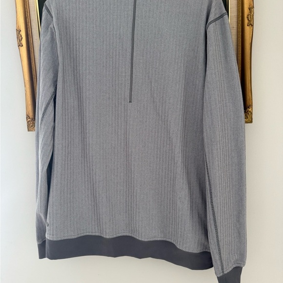 Lululemon Athletica Gray Herringbone Jacket - Picture 3 of 9